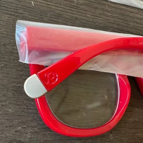 Cute Red Peepers Blue Light Readers +2.50 - Picture 3 of 4